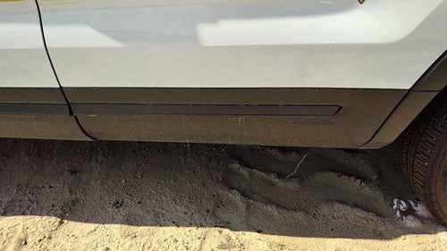 16-19 Police Interceptor Driver Left Rear Moulding From Door Back Trim Strip