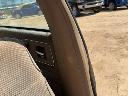 1989-1996 Buick Century Sedan Driver Left B-Pillar Trim Panel Tan OEM