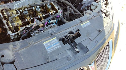 05-10 Pontiac G6 Gxp Coupe Top Plastic Cover Above Radiator Support Upper Shield
