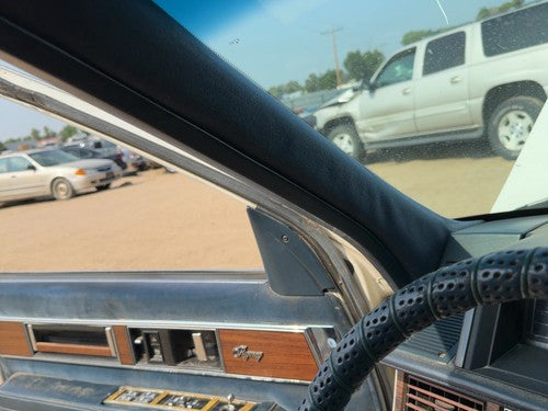 1986 Oldsmobile 98 Driver Left A Pillar Trim Windshield Post Panel Oem Blue
