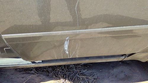 2002-2004 Audi A6 Driver Left Rear Moulding From Door Oem Back Trim Strip Gold