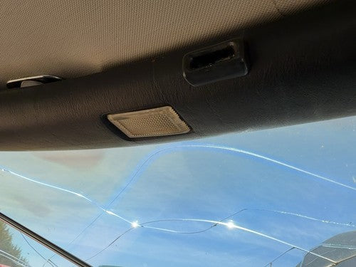 73-80 Mercedes 450SL 107 Driver Left Sun Visor Mount Trim Panel Black