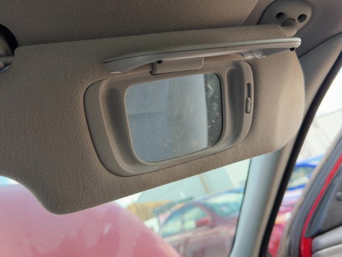 2000-2003 Ford Taurus Passenger Right Sun Visor Oem Illumination Gray