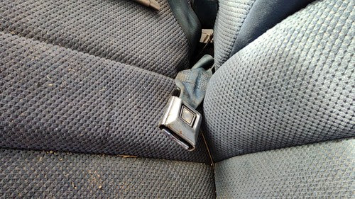 1983-1988 Ford Ranger Driver Left Front Seat Belt Buckle Receiver Oem Blue