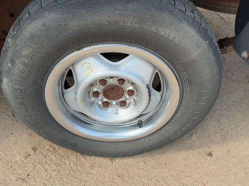 1991-1993 Dodge Dakota 15" Steel Wheel Oem Factory 5 Slot Rim