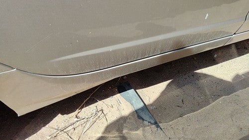 03-07 Cts Passenger Right Rear Rocker Panel Moulding Side Skirt Sand Storm 61U