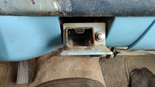1973-1991 Chevy C10 Ash Tray Assembly Oem Slide Out Dash Blue