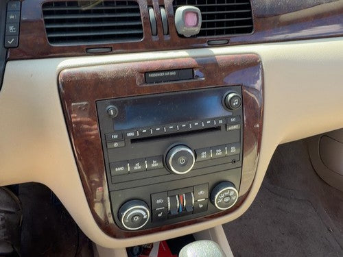 06-16 Chevy Impala Trim Bezel Around Radio Surround Dash Panel Oem Neutral 522