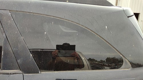 07-09 Grand Vitara Xl-7 Driver Left Rear Quarter Glass Back Side Window Oem