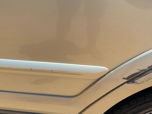 05-09 Legacy Outback Driver Left Rear Upper Moulding From Door Oem Gold 9J