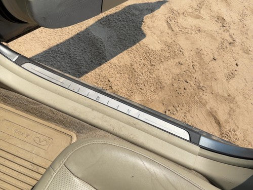 03 Fx45 Passenger Right Lower Sill Step Moulding Trim Panel Oem Willow/Black S