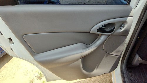 00-03 Focus Station Wagon Driver Left Rear Inside Door Trim Panel Switches Back