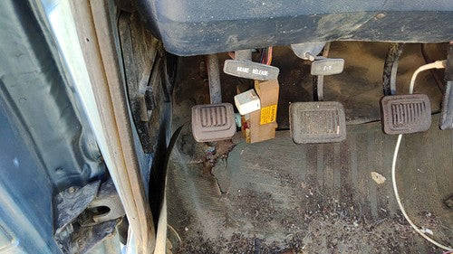 86-89 Dodge Ram W150 Parking Brake Pedal Assembly Oem Complete Emergency Unit