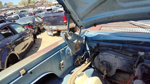 1978-1993 Dodge Ram W150 Passenger Right Hood Hinge Assembly Oem Blue 55027100