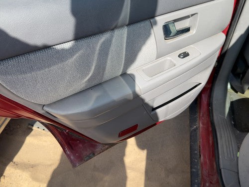 2000-2002 Ford Taurus Driver Left Rear Door Trim Panel With Switches Back Gray