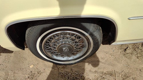 77-84 Cadillac Deville Driver Left Front Wheel Flare Moulding Oem Chrome Trim