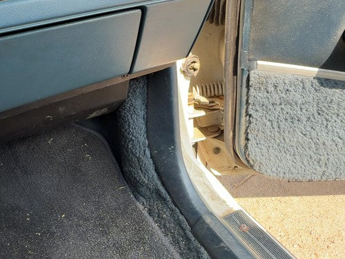 1986 Oldsmobile 98 Passenger Right Lower Kick Trim Panel Oem Blue