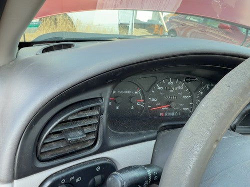 2000-2002 Ford Taurus Trim Bezel Around Speedometer Oem Dash Surround Panel Gray