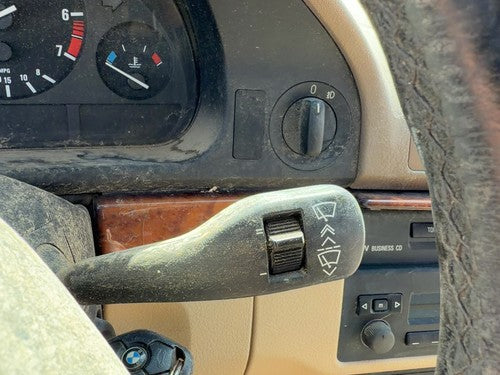2001-2003 Bmw 530I Windshield Wiper Control Switch Column Lever Assembly Oem Tan