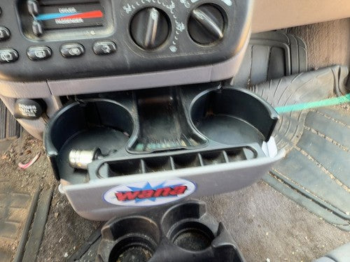 96-00 Town & Country Slide Out Dash Mounted Cup Holder Assembly Oem Taupe All5