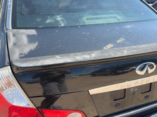2006-2007 Infiniti M35X Rear Spoiler Back Wing Oem Black Obsidian Kh3 K6030Eh101