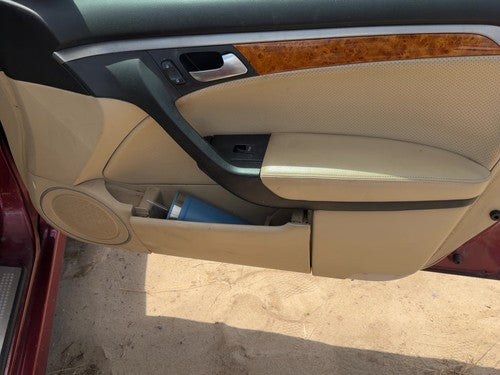 2004-2006 Acura Tl Passenger Right Front Door Trim Panel With Switches Tan C