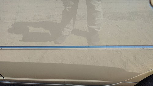 03-07 Cts Driver Left Rear Moulding From Door Oem Back Trim Strip Sand Storm 61U