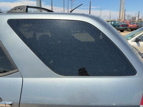2001-2006 Acura Mdx Driver Left Rear Quarter Glass Back Side Window Oem