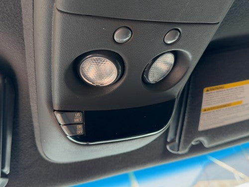 00-01 S10 Blazer Center Overhead Console Dome Light Map Lamp Cubby Graphite 12H