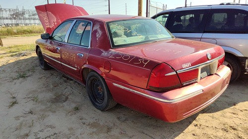 1998-2005 Grand Marquis Driver Left Moulding From Fender Oem Trim Strip Red Fl