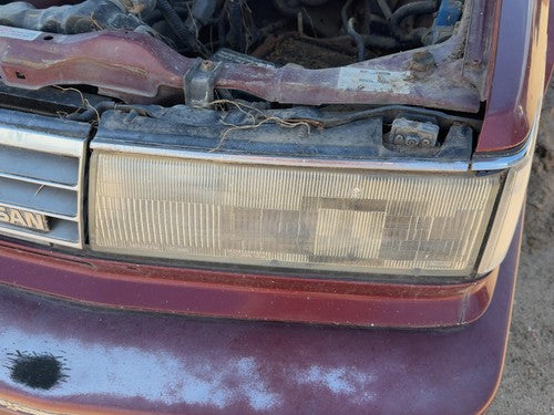 1987-1988 Nissan Maxima Driver Left Head Light Oem Front Lamp Chrome B606038E60