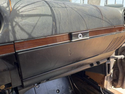 1980 Mercedes 450Sl 107 Glove Box Assembly Complete Door With Latch Oem Black