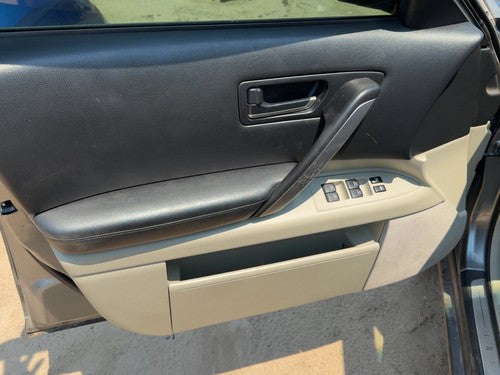 03-06 Fx45 Driver Left Front Door Trim Panel With Master Switch Willow/Black S