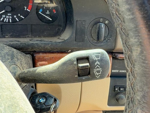 2001-2003 Bmw 530I Windshield Wiper Control Switch Column Lever Assembly Oem Tan