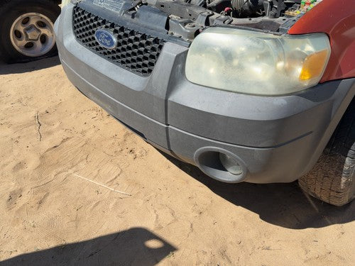 2005-2007 Ford Escape Front Bumper Cover Assembly Oem Gray 5L8Z17D957Aaa