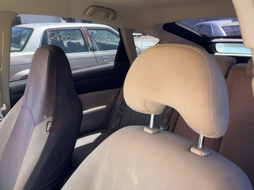 06-09 Prius Pair Of Front Headrests Left Right Set Seat Greige Cloth Bisque Fe41