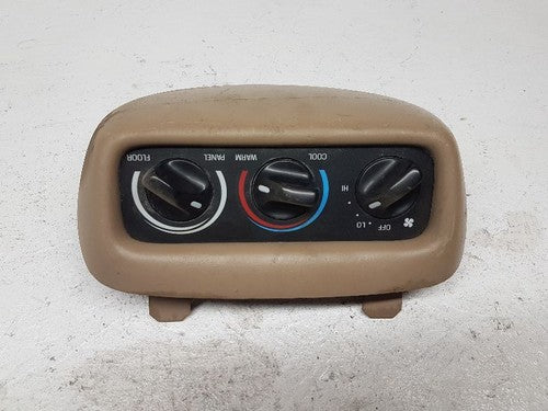 97-98 Ford Expedition Temperature Control Rear Passenger Unit Tan F75h19e764 Cb