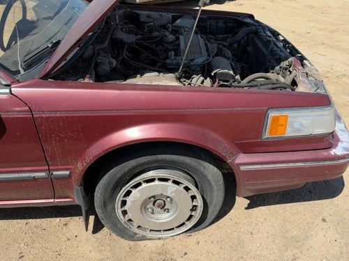 1987-1988 Nissan Maxima Passenger Right Front Fender Oem 4Dr Sedan Red