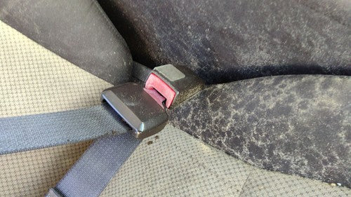 2010-12 Chevy Malibu Passenger Right Front Seat Belt Buckle Receiver Oem Tan 34B