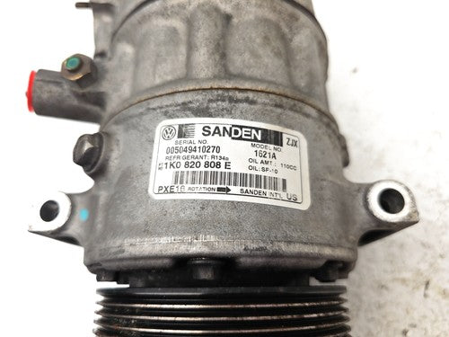 2013-2014 Vw Passat Ac Compressor Air Conditioner Pump Assembly Oem 2.5L