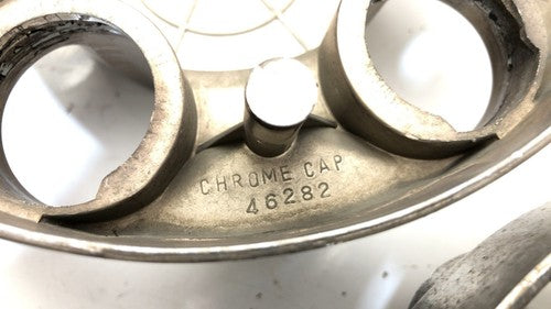 95-99 Gmc Sierra 1500 Set Of 4 Center Cap Wheel Center Hub Covers Chrome 46282