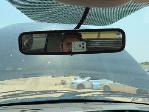 2002-2006 Dodge Ram 1500 Inside Rear View Mirror Oem Windshield Mounted