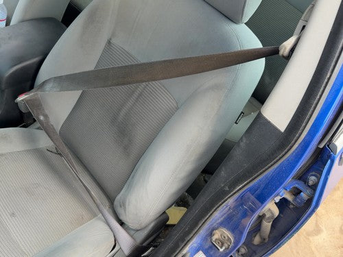 10-12 Sentra Driver Left Front Seat Belt Retractor Shoulder 2.0L Cloth Charcoal
