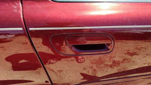 2001-2007 Volvo V70 Xc Passenger Right Front Outside Door Handle Oem Red 445
