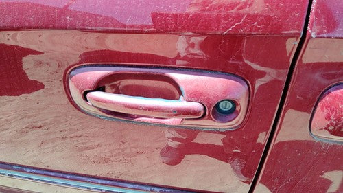 01-07 Chrysler Town Country Driver Left Front Outside Door Handle Oem Red Prh