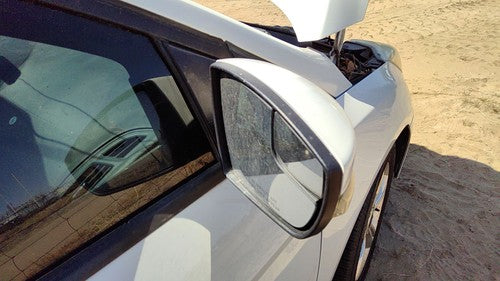 12-14 Focus Ford Focus Passenger Right Power Side Mirror Door Mounted White Yz