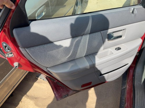 2000-2002 Ford Taurus Driver Left Rear Door Trim Panel With Switches Back Gray