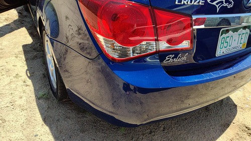 2011-16 Chevy Cruze Rear Bumper Cover Assembly Oem Back Blue Topas Gts 12776334