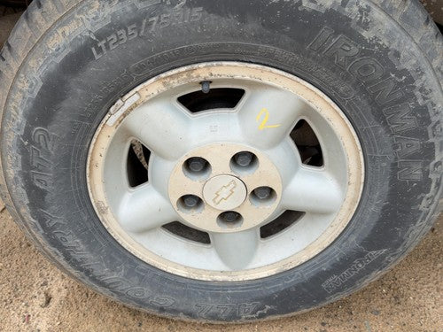 1995-2005 Chevy S10 Blazer 15" Aluminum Wheel Oem Factory 5 Slot Rim N90