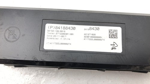 2018 Buick Regal Temperature Control Module Computer Oem 84188430